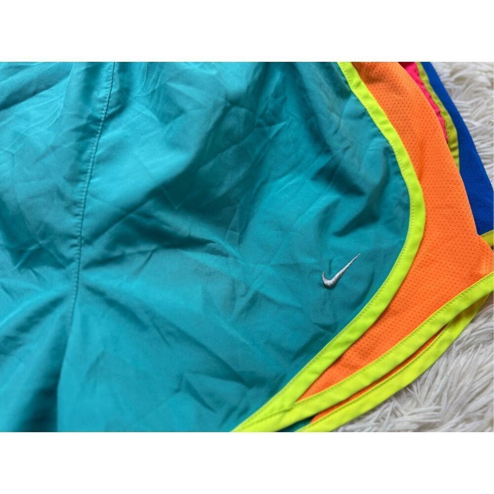 2 piece Women’s Hot Pink and Neon Green Athletic Shorts Size Extra Small and Sma - Picture 3 of 11